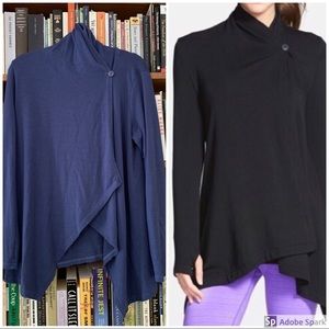 Beyond Yoga button wrap cardigan